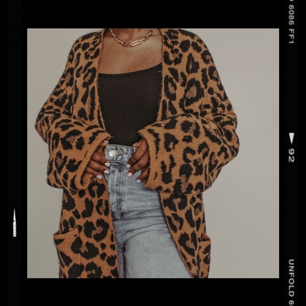 ☆ Cheetah Print Cardigan ☆